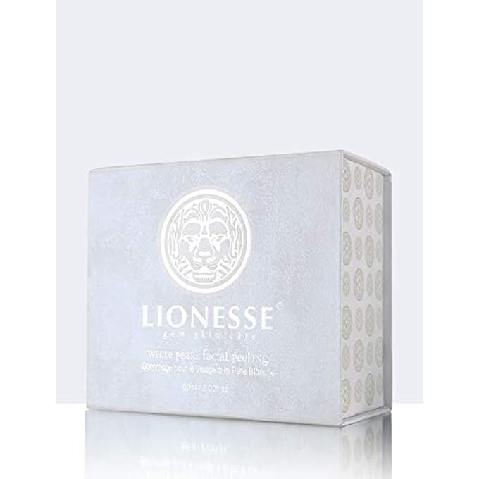 Lionesse WHITE PEARL FACIAL PEELING GEL - CONTAINS PEARL POWDER AND NUT SHELL POWDER - 2.02 FL. OZ. - Image 2